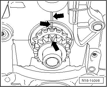 Установка цепи ГРМ и цепи привода масляного насоса - BAG ... skoda fabia 1 4 mpi wiring diagram 