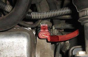 Отверстие под датчик фаз - Lada 21074, 1,6 л, 2009 года тюнинг DRIVE2