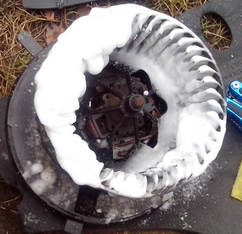 Ремонт (восстановление) мотора отопителя — Mitsubishi Lancer, 1.8 л, 2008 года на DRIVE2 60 chistka motorchika