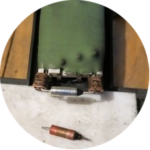 Ремонт (восстановление) мотора отопителя — Mitsubishi Lancer, 1.8 л, 2008 года на DRIVE2 66 shoreliy rezistor