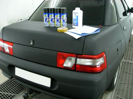 Покраска авто жидкой резиной — пошаговая инструкция | Читайте блог від Триколор