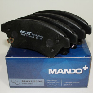 Замена передних тормозных колодок Chevrolet Aveo T300