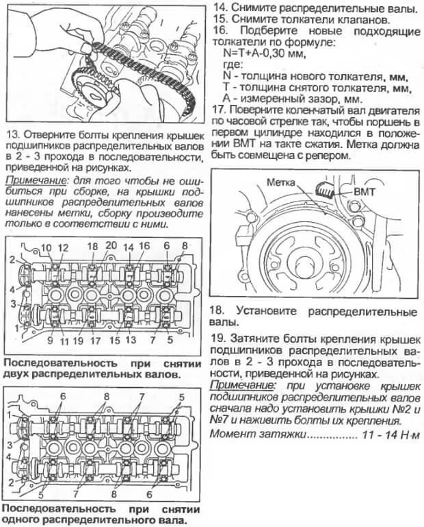 Мазда демио порядок работы цилиндров