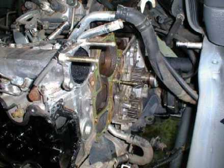 toyota estima замена помпы toyota estima замена помпы