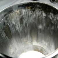 Поверхность изношенного цилиндра