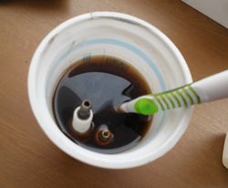 Чистка свечей зажигания