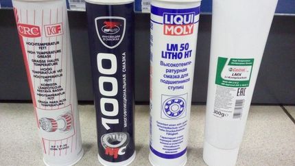 Смазки для ступичных подшипников Смазка для ступичных подшипников