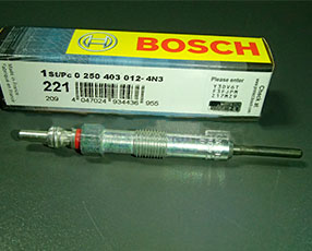 Свечи накала BOSCH 0250403012