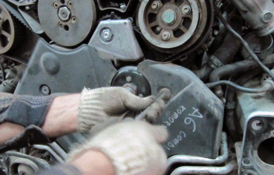 Замена ремней привода ГРМ и ТНВД на Audi A6 2.5 TDI V6