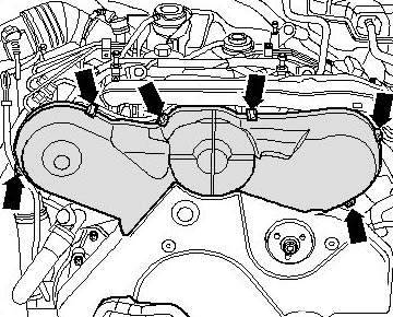 Замена ремней привода ГРМ и ТНВД на Audi A6 2.5 TDI V6