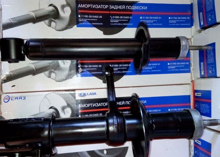 Амортизаторы на ВАЗ 2108 и 2109