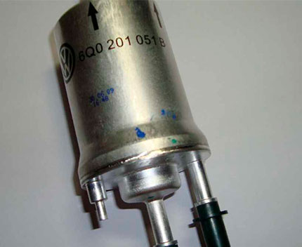 Чистка форсунок, замена топливного фильтра (1.2V12 HTP)