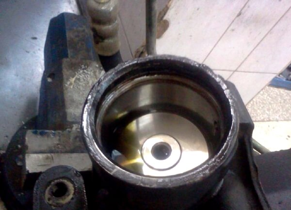 стопорное кольцо на редукторе