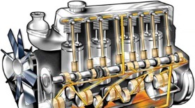 Детали и узлы системы смазки двигателя 1.4 л 16V (BCA)