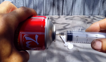 Заправка аерозольного баллона