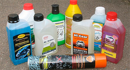 Профессиональные автомобильные шампуни