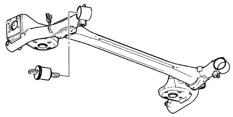 Схема установки сайлентблока на Шевроле Авео Т300 Схема установки сайлентблока на Шевроле Авео Т300
