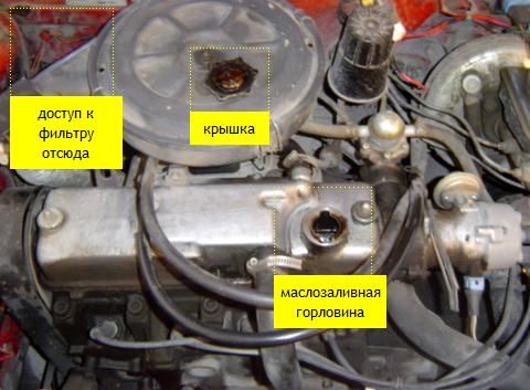 Как поменять масло двигателя ВАЗ 2114