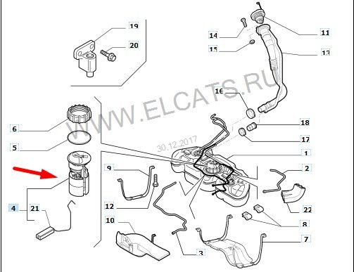 Ошибка P1819 в Фиат Панда 2