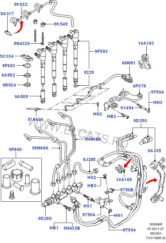 Характеристики двигателя Ford 2.0 Duratec-HE Фокус...