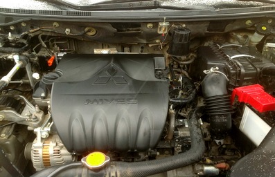 Подкапотное размещение мотора Лансер 9 Подкапотное пространство Митсубиси Лансер 9