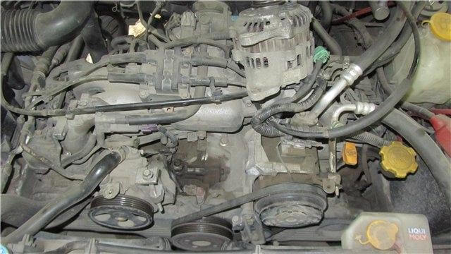 Установка датчика давления масла subaru
