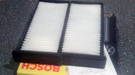 Замена фильтра салона на Mitsubishi Pajero Sport I V6 3.0