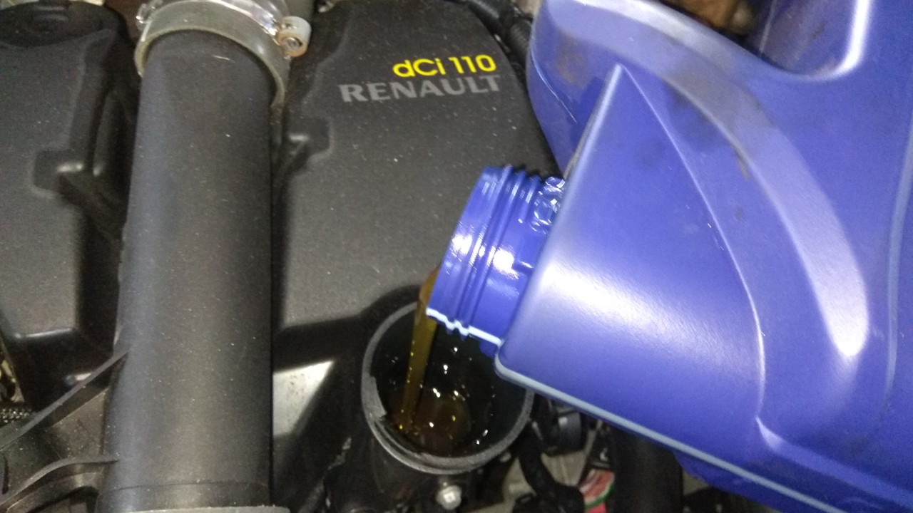 Renault Megane 3 с года - замена масла