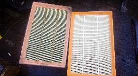 Замена воздушного фильтра Ниссан Патфайндер R51