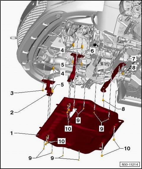 Защита двигателя Volkswagen Golf 4 () ЩИТ, купить, цена, фото, доставка, хмельницкий