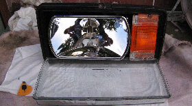 Замена стекла фары на ВАЗ 2107 (2104-2105)