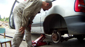 Замена ступицы на Chrysler Voyager