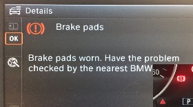Сбрасываем ошибку тормозных колодок на BMW e46