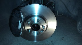 BREMBO тормоза - Замена колодок и дисков Ford Mondeo mk5.