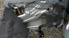 Ремкомплект стеклоподъёмника задней левой двери Skoda Octavia II A5 (2004-2013)