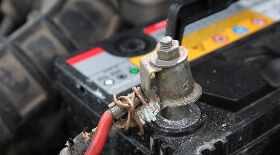 Восстановление клеммы аккумулятора